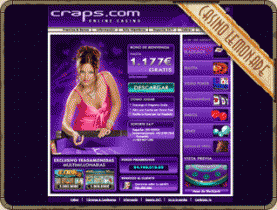 Screenshot Craps.com